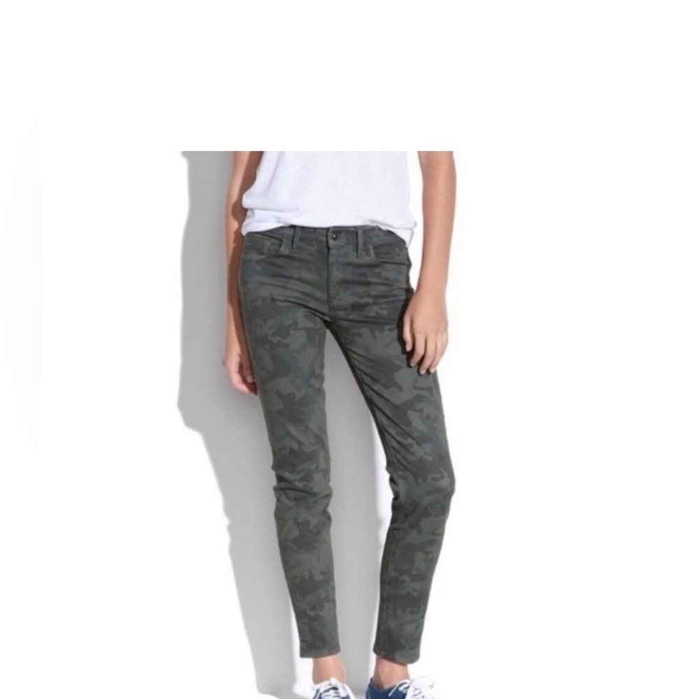 Madewell Skinny Ankle Jeans - Camo
